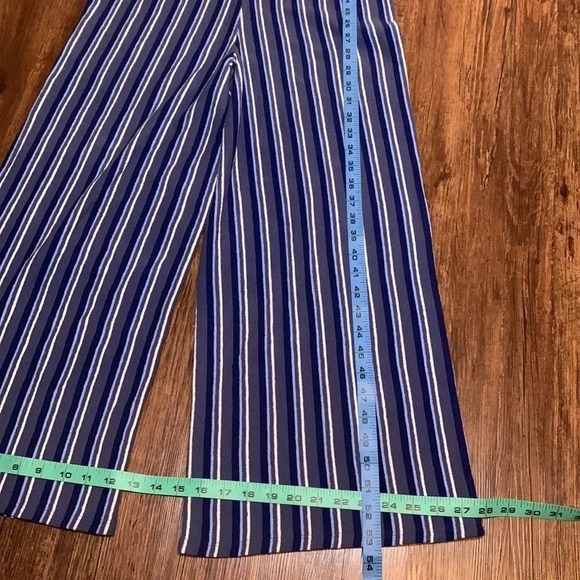 Arizona Jean Striped Knit Jumpsuit Size Small - Picture 12 of 12